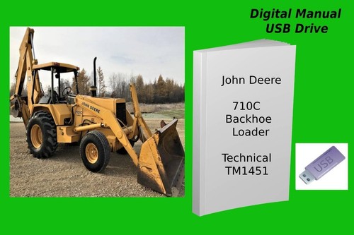 John deere 710c backhoe - 710c, loader