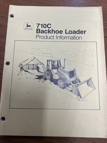 John deere 710c backhoe - john,